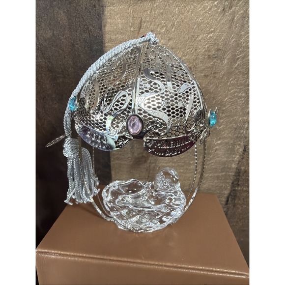 Lenox Other - Lenox Millennium 2000 Y2K Baby's 1st Christmas Crystal Ornament Hot Air Ballon